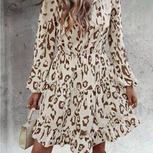 NEW Leopard Pattern Short Dress